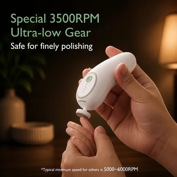Gentle Baby Nail Trimmer Electric Rechargeable