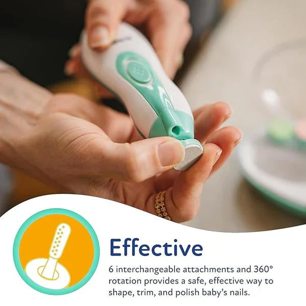 Gentle Baby Nail Trimmer Electric Rechargeable